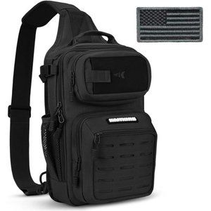 Tactical Fishing Sling Tackle Storage Bag – Lightweight Sling Fishing Backpack